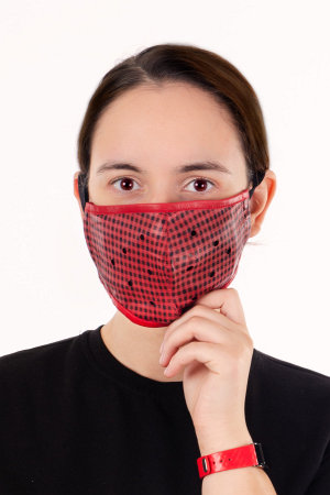 Bodydrom Ultra İnce Deri Kırmızı Kadın Yüz Maskesi